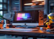 LEGO G3 iMac Concept Designs Long Shot