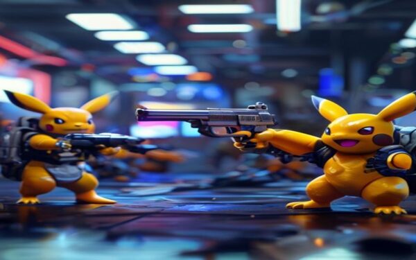 Palworld game success and gun-wielding Pokémon