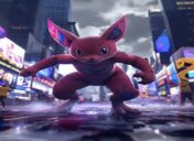 Pokémon Go Times Square Mewtwo Battle