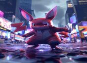 Times Square Mewtwo Pokémon GO Battle