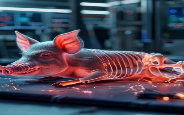 Ultrasound Stimulates Bone Regeneration in Broken Pig Bones